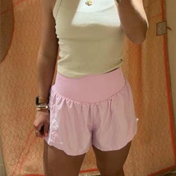 Free People Carpe Diem Shorts In Powder Pink Size Medium NWT - Picture 8 of 8